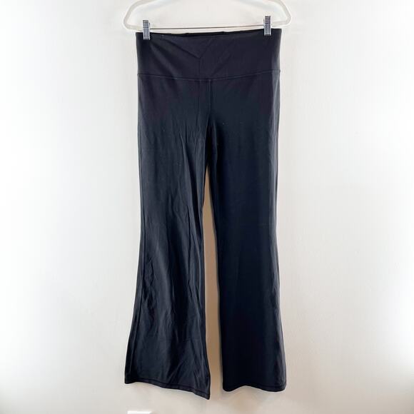 Athleta Elation High Rise Flare Pants Leggings Black Large - Picture 3 of 4